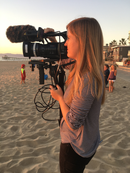 Megan Carroll, BS'11, directing her first film at USC
