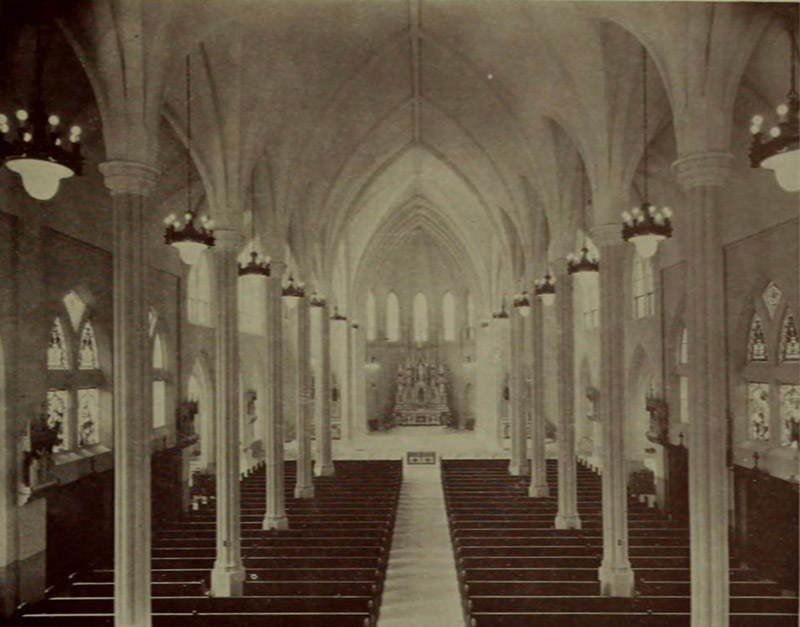 Interior of St. John's church