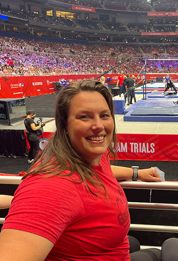 Beth Riemersma at the Olympic Trials