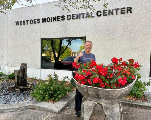 John Meyer, DDS'81, at West Des Moines Dental Center