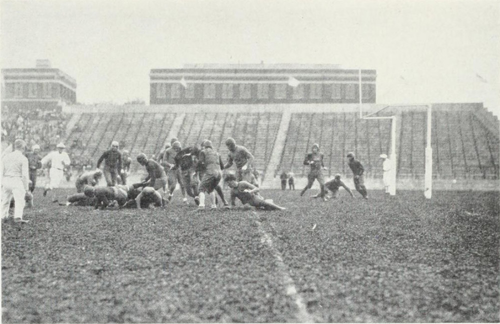 Creighton football team in the 1920s.