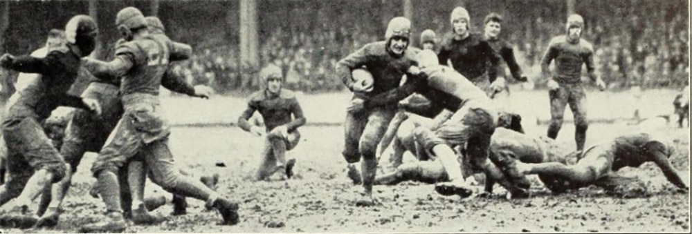 Creighton football team in the 1920s.