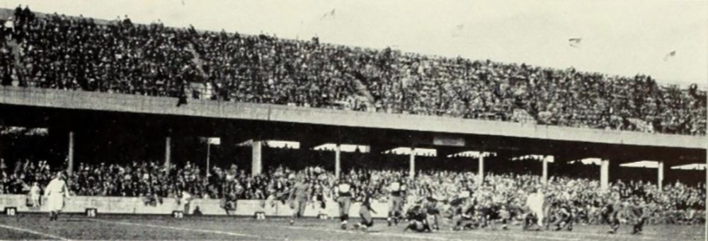 Creighton football team in the 1920s.