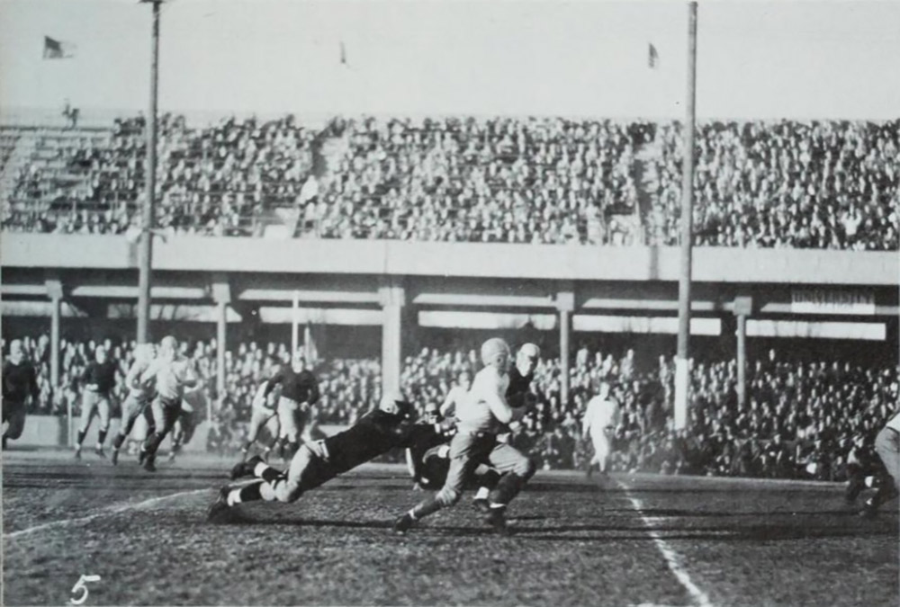 Creighton football team in the 1920s.