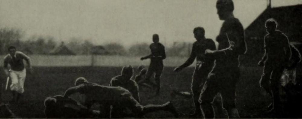 Creighton football team in the 1920s.