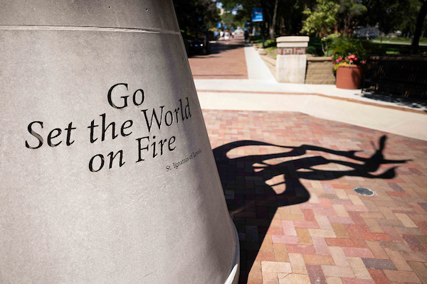 Go set the world on fire inscription