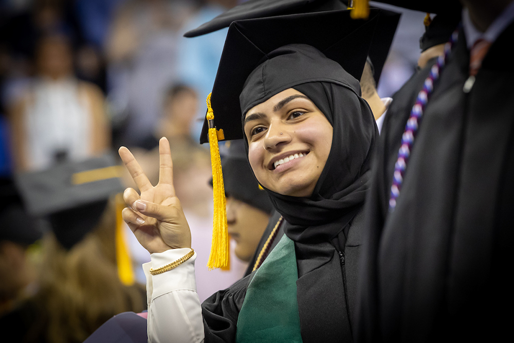 Image of Creighton graduation from 2021.