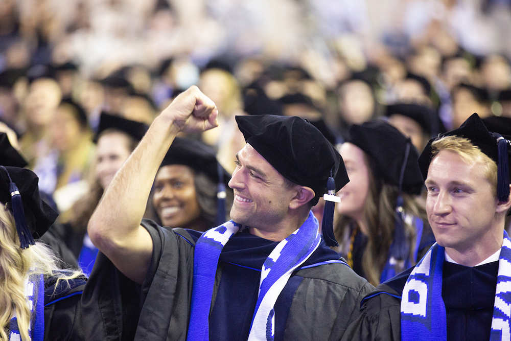 Image of Creighton graduation from 2021.