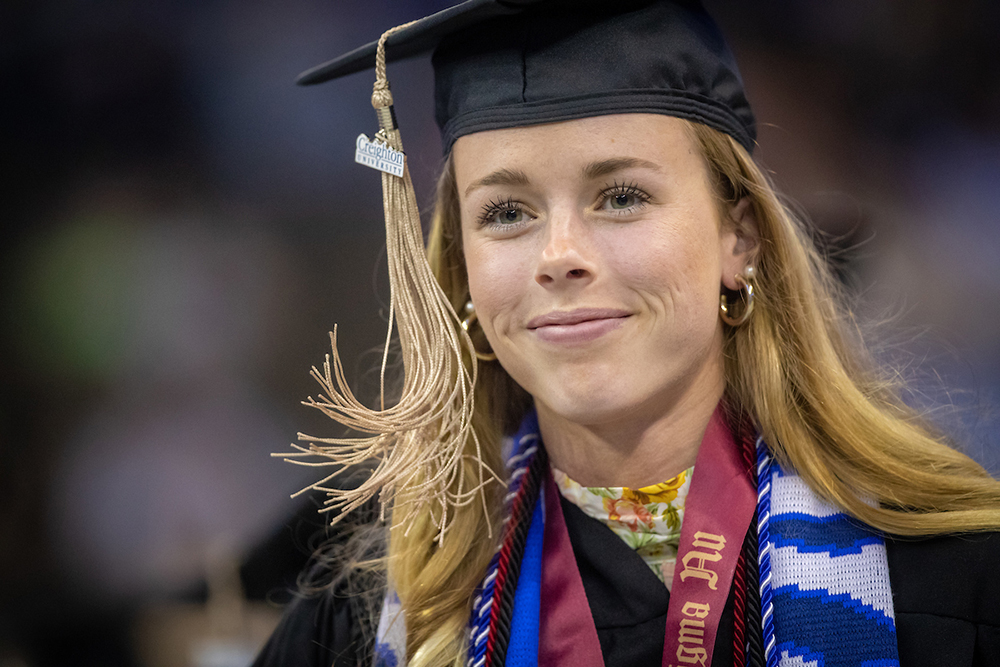 Image of Creighton graduation from 2021.