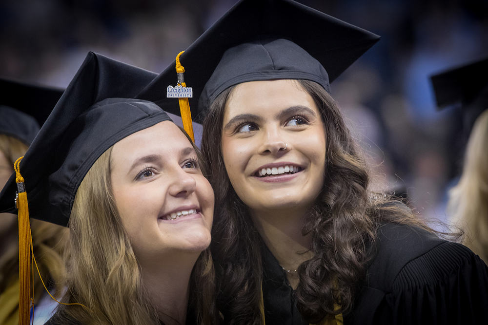 Image of Creighton graduation from 2021.