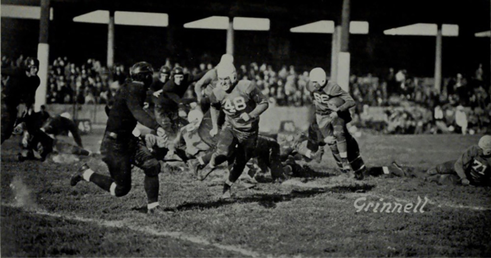 Creighton football team in the 1920s.