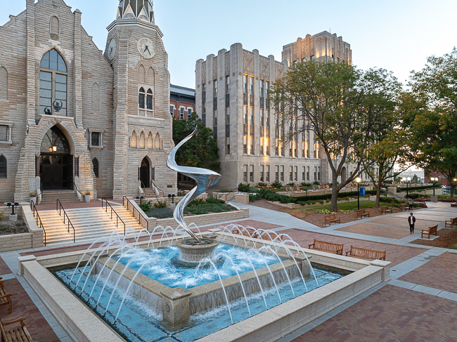 St. John's Fountain and Plaza.