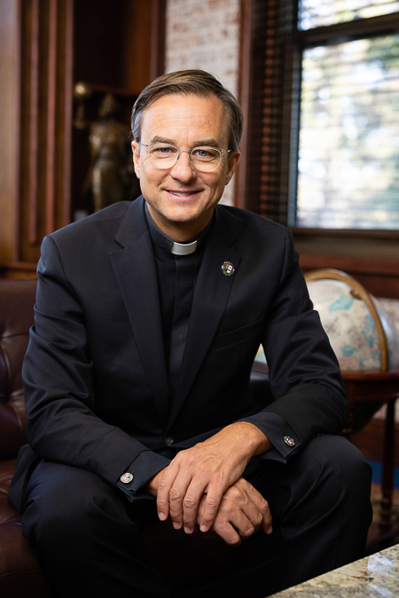 The Rev. Daniel S. Hendrickson, PhD, SJ, president, Creighton University