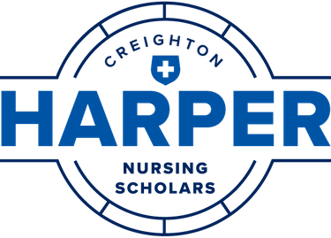 Harper Nursing Scholars logo.