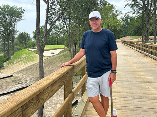 Hoffman by 11th hole tee