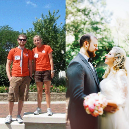 Kate and Nick Bracciano photo collage