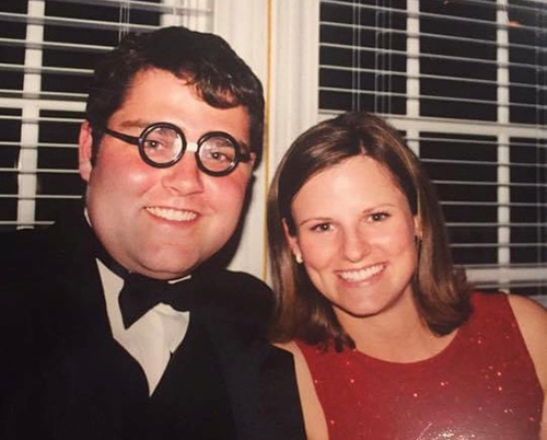 Pat and Amanda in 2002.
