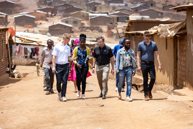 Dzaleka delegation