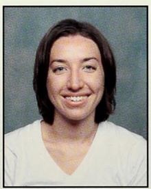 Andrea's Creighton yearbook photo.