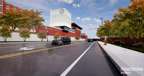 Jesuit Residence rendering by Holland Basham Architects.