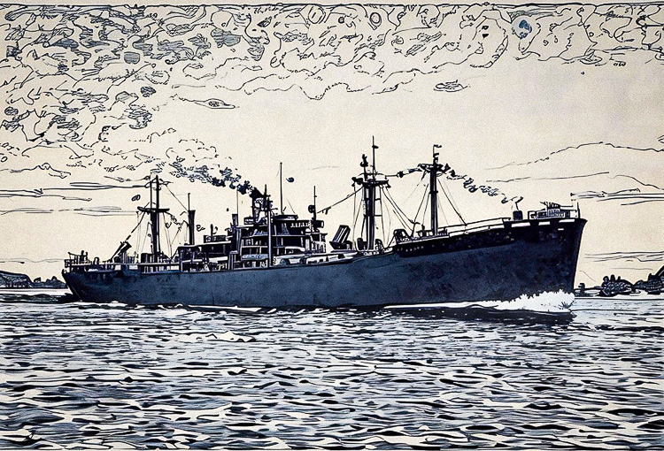 Illustration of the Creighton Victory
