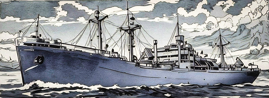 Illustration of the Creighton Victory