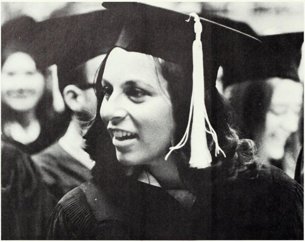 Image of Creighton graduation from the 1970s.