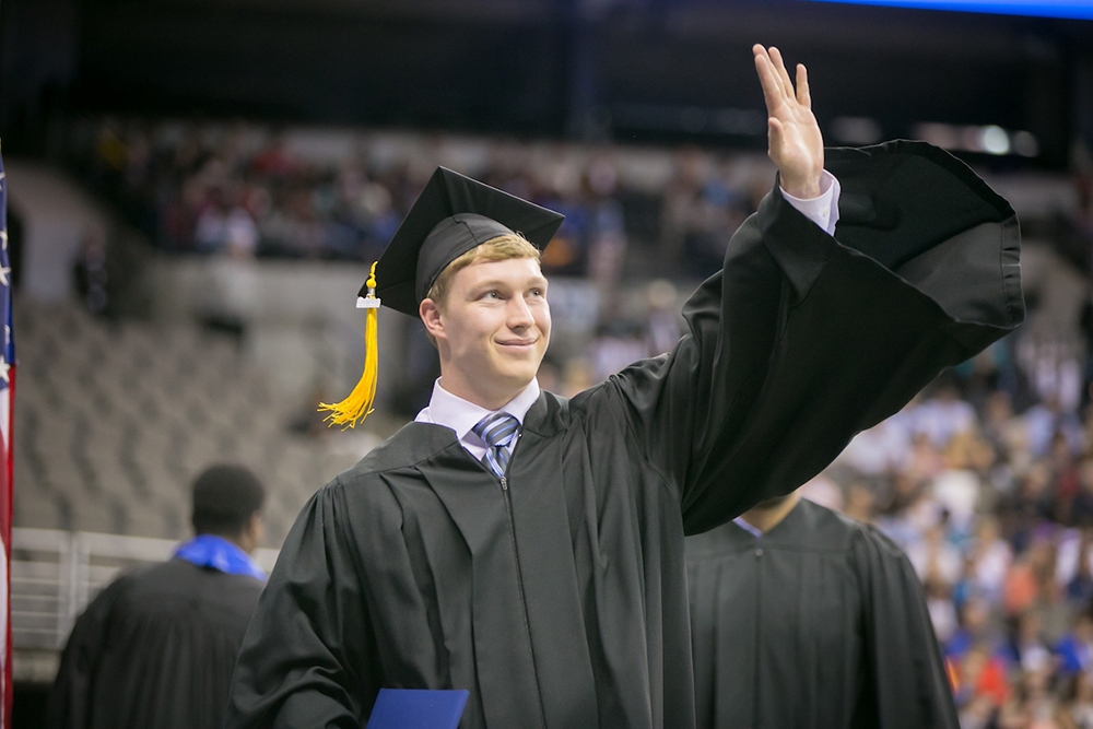 Image of Creighton graduation from the 2010s.