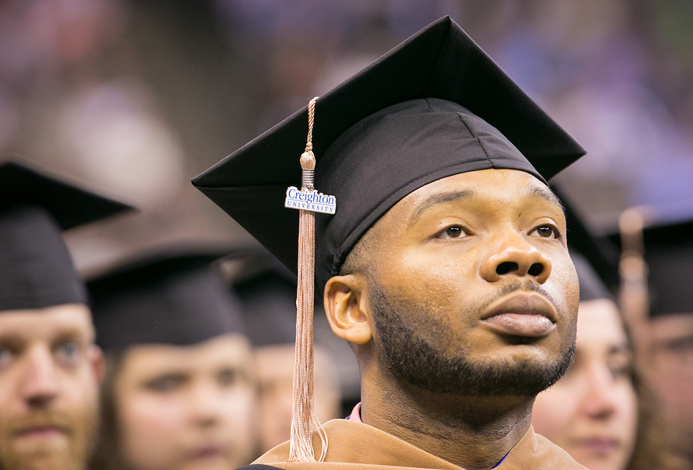 Image of Creighton graduation from the 2010s.