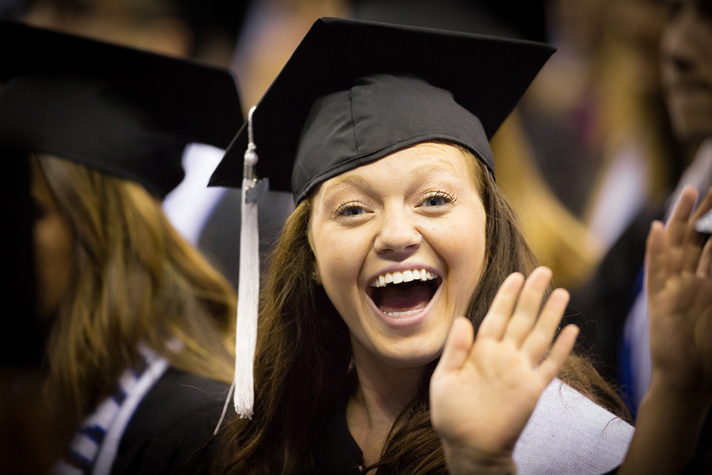 Image of Creighton graduation from the 2010s.