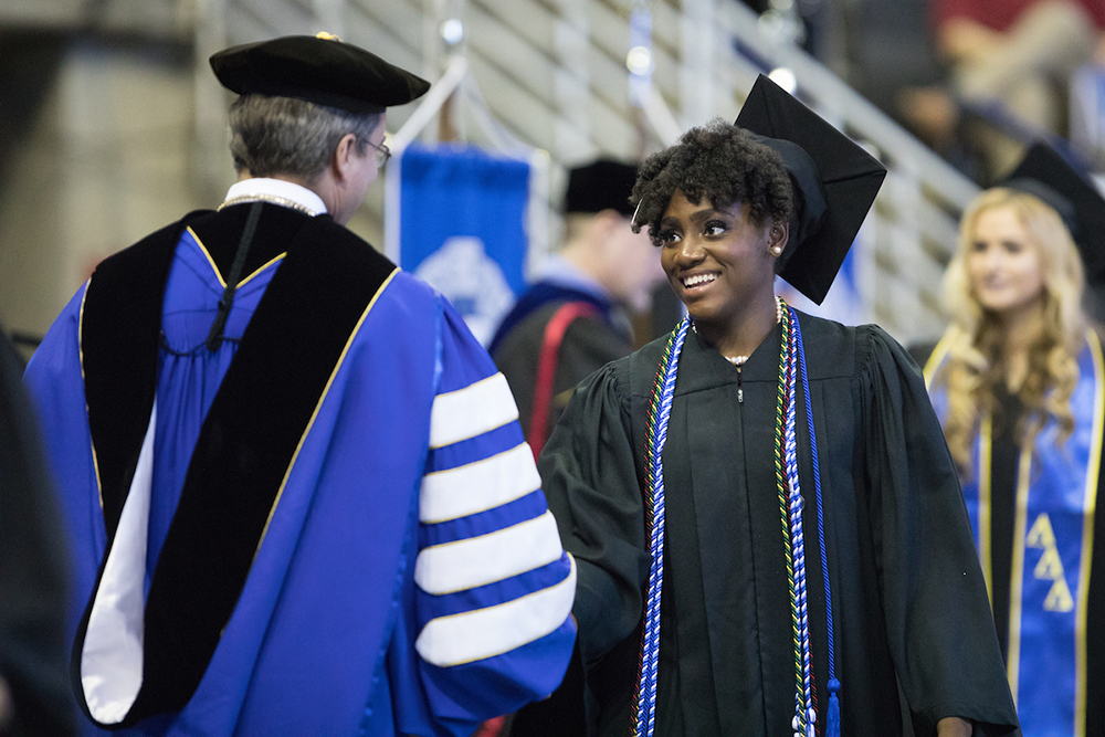 Image of Creighton graduation from the 2010s.