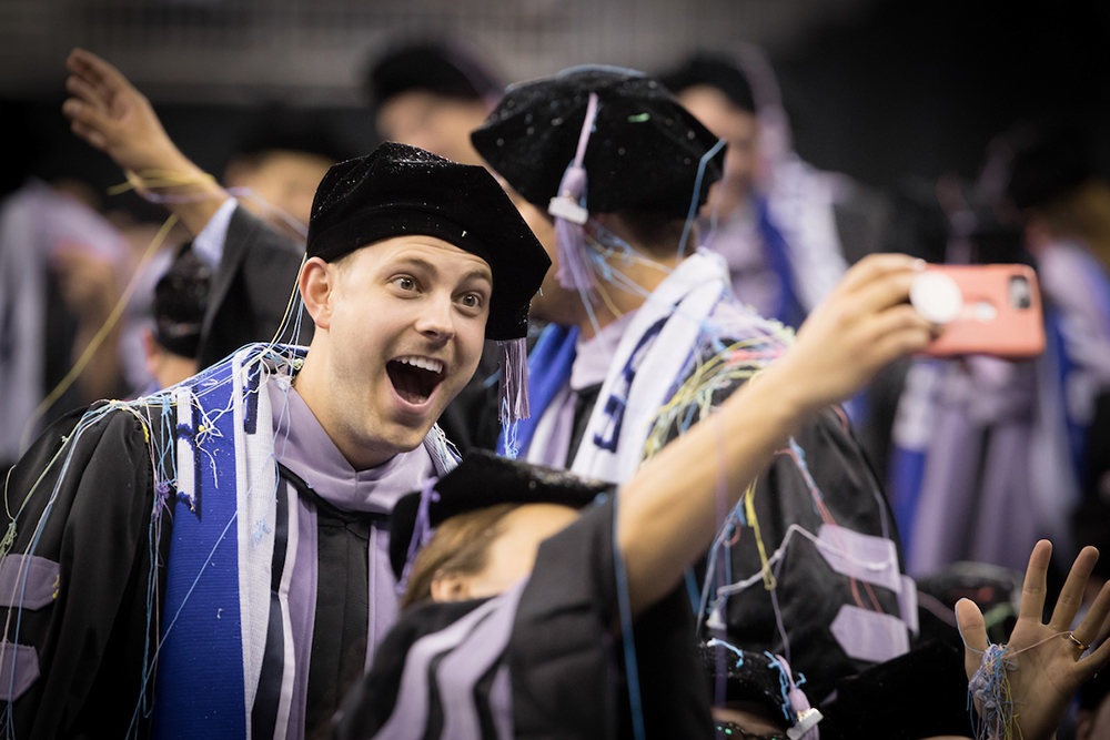 Image of Creighton graduation from the 2010s.
