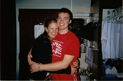 Kent and Elizabeth freshman year.