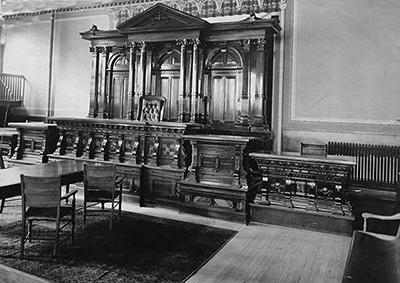 The cherrywood bench