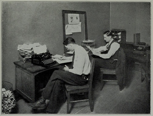 1926 Creightonian office