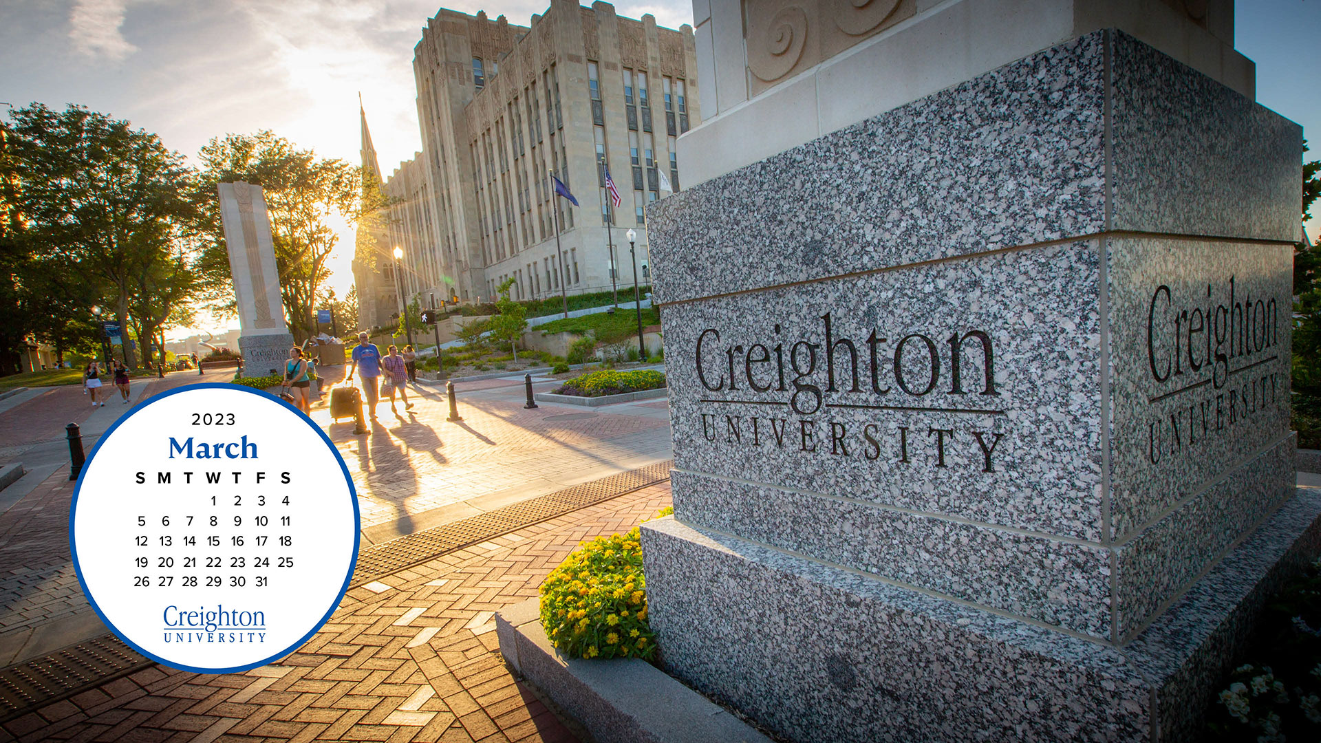 Monthly Creighton Calendars Alumni and Friends