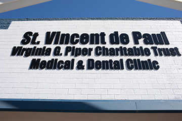 St. Vincent de Paul sign