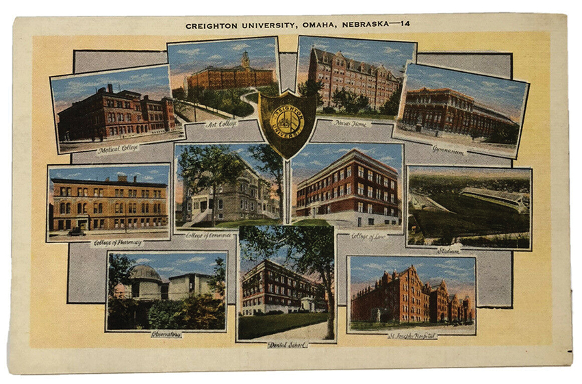 Creighton postcards