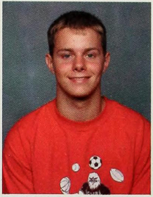 McClure's 2003 Creighton yearbook photo.