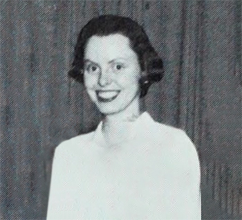Eileen as a Creighton student in 1964.