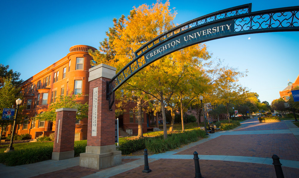 Creighton in the fall