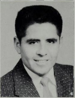 George Blue Spruce as a student at Creighton. George Blue Spruce as a student at Creighton.