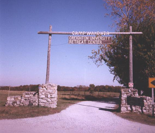 Retreat Center sign