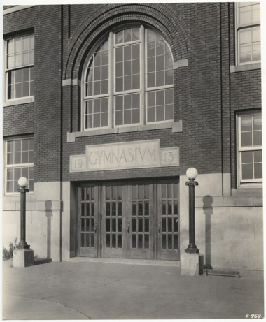 Front of the Old Gym.