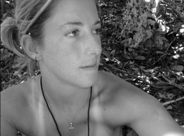 Edney in Puerto Rico during her Outward Bound semester in 2006.