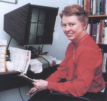 Alumna Eileen Brady in the 1990s.