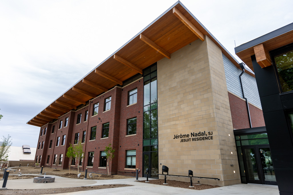 A photo of Creighton's new Jesuit residence