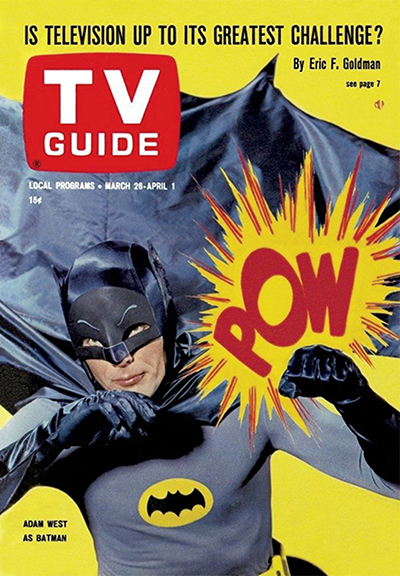 Batman cover of TV Guide.