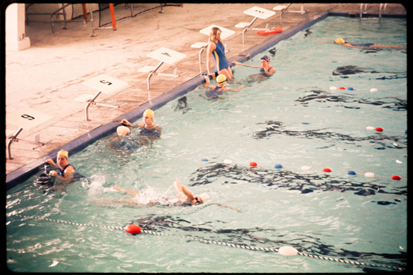 ​  Image of the Creighton pool in the KFC.