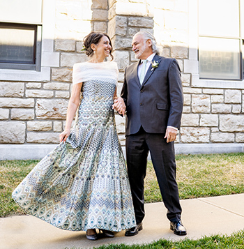 Joyce Eisenmenger, BA'77, and Steve Chavez, BS'77